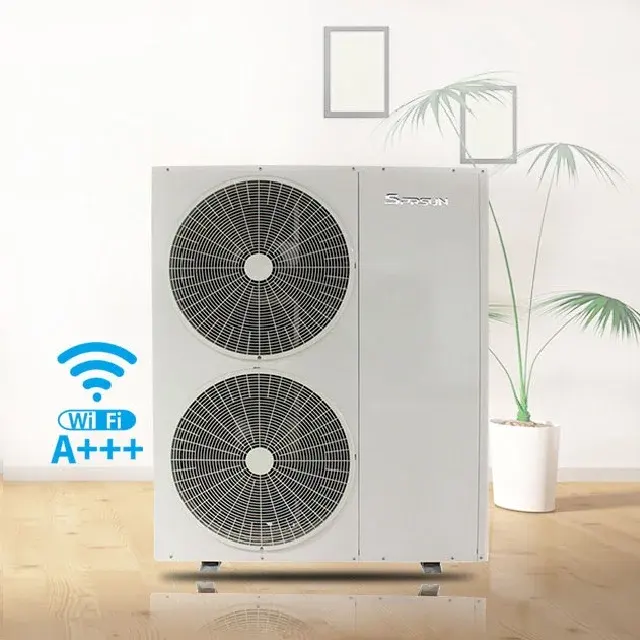 Europe Ready to Ship 220V-380V Air Source Air to Water DC Inverter Heat Pump for Hot Water Heating