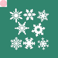 Fustelle per taglio di metallo con fiocco di neve