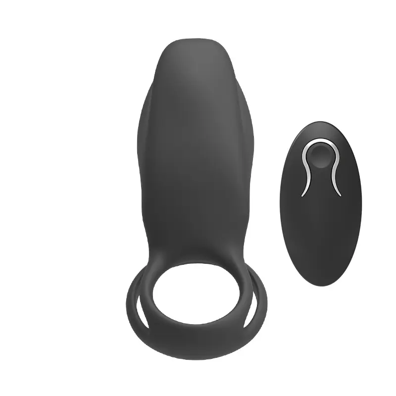 Vibration Penis Ring Lock Verzögerung Ejakulation drahtlose Fernbedienung wasserdichte Erwachsenen Spaß Produkte