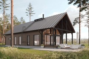 Phong cách châu Âu hiện đại prefab biệt thự cabin thanh lịch cho các hộ gia đình với chi phí năng lượng thấp và tính năng lắp ráp nhanh chóng - Product Image 3