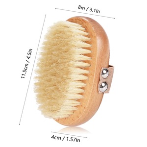 <span class=keywords><strong>Brosse</strong></span> corporelle sèche <span class=keywords><strong>en</strong></span> bois avec logo personnalisé, poils doux <span class=keywords><strong>en</strong></span> nylon, exfoliante <span class=keywords><strong>pour</strong></span> la douche, nettoyage corporel avec <span class=keywords><strong>brosse</strong></span> sèche <span class=keywords><strong>en</strong></span> bois de hêtre - Product Image 2