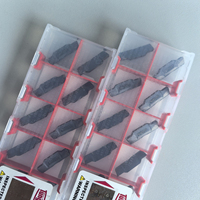 Insertos de Carburo de Tungsteno Tungaloys DTX3-030 AH7025 Cuadrados para Torneado Externo en Tornos CNC, Recubrimiento PVD CVD, OEM, 3 Años de Garantía