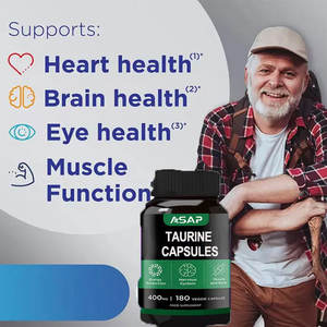 Comprimé de capsule de taurine de supplément de sport d'OEM boisson d'énergie capsules de taurine de catégorie comestible - Product Image 2