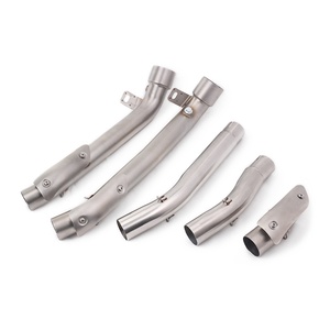 Tubo de Enlace Intermedio para Escape de Motocicleta <span class=keywords><strong>Suzuki</strong></span> <span class=keywords><strong>GSXR</strong></span> 600 <span class=keywords><strong>750</strong></span> 1000 <span class=keywords><strong>2006</strong></span>-2026 Conector del Sistema GSX-R - Product Image 1