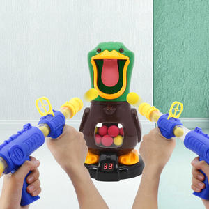 Famille Parent-enfant jouet interactif pistolet à Air jouet pour enfants EVA mignon RecordMultiplayer Air alimenté jeu de canard de tir - Product Image 4