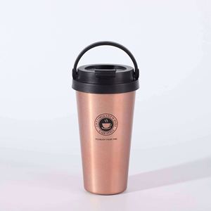 Stainless Steel Large Capacity Vacuum Insulated <b>Coffee</b> Mug With Modern Design for Travel - Product Image 4