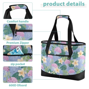 Grand sac isotherme écologique pour courses, épicerie et pique-nique, personnalisable sur demande - Product Image 6