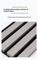Panneaux acoustiques en MDF pour studios d'enregistrement, salles de musique - Isolation phonique, absorption acoustique, décoration murale, fabriqués en Chine continentale