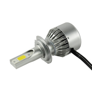 หลอดไฟหน้ารถยนต์ Autodragons C6 H1 H7 LED รุ่น H7 LED สำหรับรถยนต์ H4 880 H11 HB3 9005 HB4 9006 H13 6000K 72W 12V 7600LM - Product Image 4