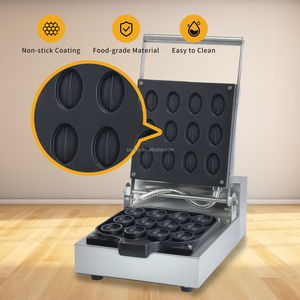 Macchina per <span class=keywords><strong>Waffle</strong></span> Belga a Doppio Lato Antiaderente Elettrica Commerciale in Acciaio Inox 1300W per Uso Domestico e Alberghiero - Product Image 3