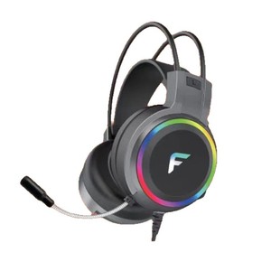 Fouder H1 Over Ear Wired Gaming Headset With <b>Mic</b> <b>For</b> <b>PC</b> Laptop Student Use RGB Lighting - Product Image 3