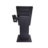Caisse enregistreuse tout-en-un intelligente de 15,6 pouces noire, basée sur Android, pour la restauration en libre-service, avec reconnaissance faciale POS et NFC