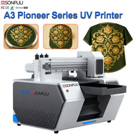 Nueva Impresora de Inyección de Tinta UV Serie A3 Pioneer para Cabezal de Impresión, Compatible con Múltiples Idiomas, Impresora de Tarjetas, Materiales Flexibles para Huevos, Ethernet