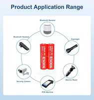 Batterie cylindrique lithium-ion ternaire rechargeable Enook 18650 2100mAh 50A 3.7V 3.6V (INR18650) – En stock aux États-Unis et en Europe
