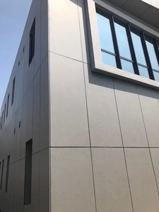 Không amiăng đục Trọng lượng nhẹ không thấm nước chống cháy sợi gia cố xi măng Bảng điều khiển giá tốt nhất cho bên ngoài tường sử dụng - Product Image 4