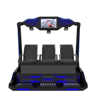 <span class=keywords><strong>Película</strong></span> de Realidad Virtual Más Emocionante, Movimiento Dinámico 3DOF, 3 Sillas, Cine VR, Equipo 9D, Entretenimiento VR, Parque VR - Product Image 2