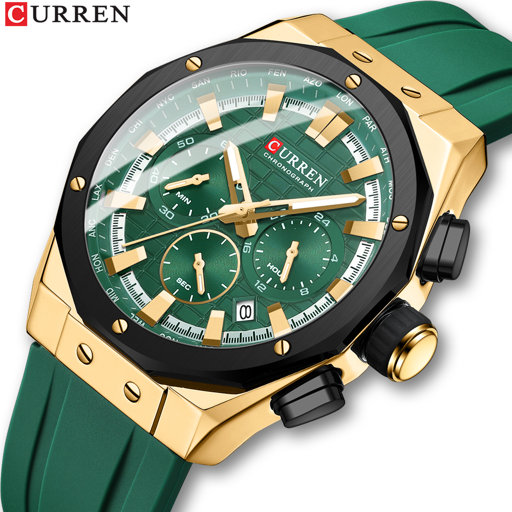 Reloj de Pulsera CURREN 8464 para Hombre de Cuarzo, Moda Deportiva