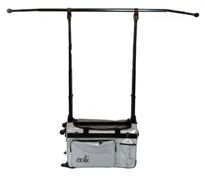 Échantillon gratuit Ce sac de danse roulable avec un porte-vêtements et une trousse à cosmétiques suspendue est parfait pour les spectacles de danse - Product Image 3