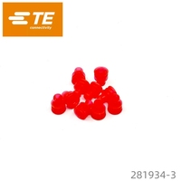 Joint d'étanchéité simple AMP Superseal 1,5 mm TE 282081-1 281934-3, bouchon de cavité étanche rouge, Assurance