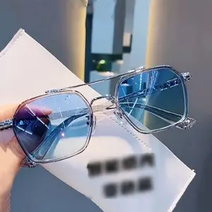 Lentes que mudam de cor para homens e mulheres, armação de óculos auto-coloridos com sensor de luz e óculos de sol para miopia