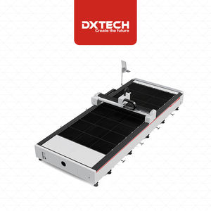 Machine de découpe laser à fibre CNC pour tôle d'acier haute précision 2000W/3000W, système de découpe de métal 4 axes refroidi par eau avec contrôle Cypcut - Product Image 2