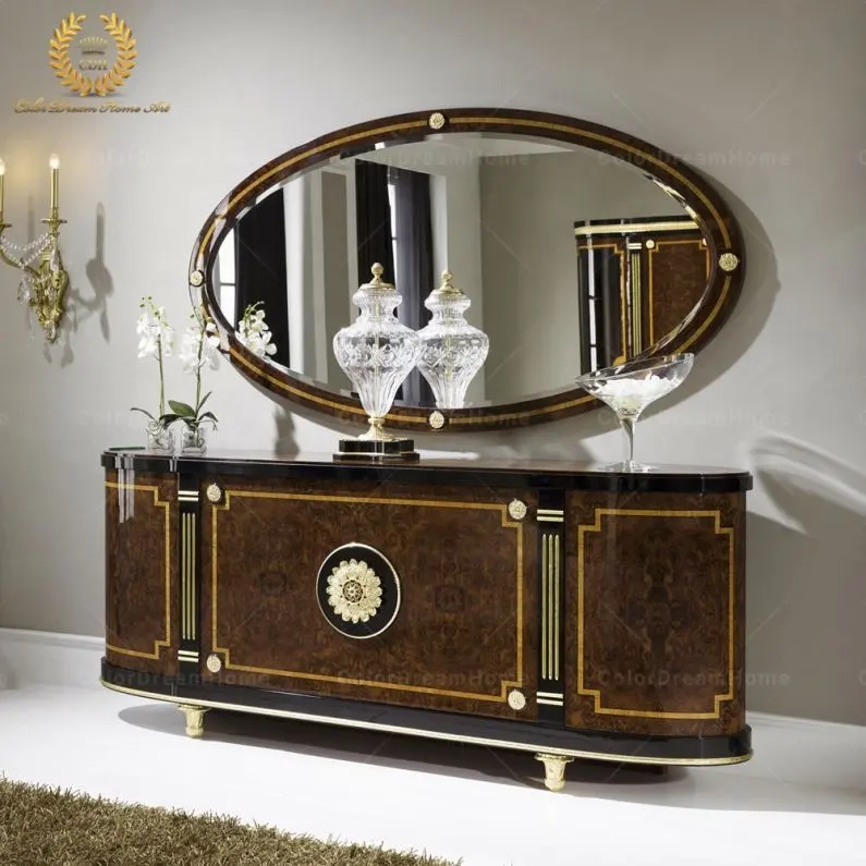 Đồ Nội Thất Phòng Ăn Cổ Điển Chất Lượng Cao Sideboard Đồ Nội Thất Cổ Buffet