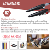 Crayon de dessin magnétique personnalisable avec mine rechargeable pour architectes et ingénieurs (prise en charge OEM/ODM)