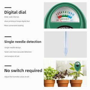 Sonde de mesure d'<span class=keywords><strong>humidité</strong></span> du <span class=keywords><strong>sol</strong></span> profonde, hygromètre pour plantes d'intérieur et d'extérieur, jardinage, entretien des pelouses, prévention de l'irrigation excessive - Product Image 4