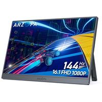 Extensor de pantalla portátil para ordenador portátil, monitor portátil para ordenador portátil, 1080P, 144Hz, 72%, 100%, 16,1, NTSC, sRBG