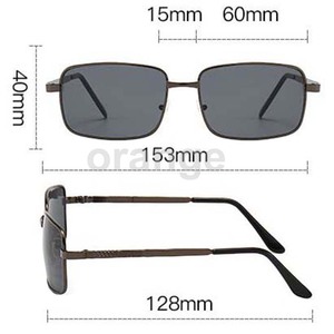 Gafas de Sol Baratas de Moda Deportiva al por Mayor, Gafas de Sol Clásicas de Metal para Hombre - Product Image 3