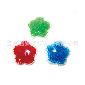Ys-Lr Compresse de gel réutilisable en forme d'étoile avec billes bleues pour compresses chaudes et froides en PVC - Product Image 4