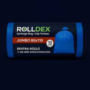 Industrial Strength Tear-resistant Rubbish Bin Bag Plastic 13 30 45 50 60 65 95 100 <b>Garbage</b> Bags Trash - Product Image 4