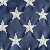 Drapeaux Américains Personnalisés 3x5ft Imperméables Portables à Impression Numérique pour Décorations Nationales USA avec Mât en Aluminium – Offre Spéciale