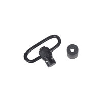 Support pivotant robuste en acier LAMBUL pour sangle de 1,43 pouce avec boucle en D pour sangle à deux points, accessoire de chasse