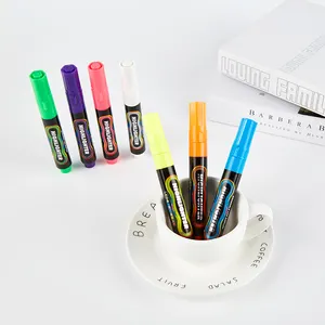 Стираемые хайлайтеры 7 цветов жидкий хайлайтер ручка жидкий хайлайтер