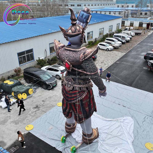 Guerrier monstre gonflable debout de 10 mètres pour décorations d'événement dessin animé et écran gonflables géants - Product Image 2