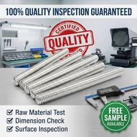 Zhejiang Saicheng Metric Q235B Carbon Steel M12 Threaded Rod Electro Galvanized Fully Threaded Construction Fastener