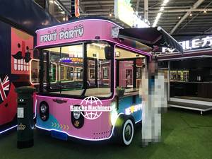 Cuisine mobile en acier inoxydable, camion de restauration rapide, chariot à hot-dogs, remorque de nourriture de rue, kiosque à crème glacée, nourriture, collations - Product Image 2