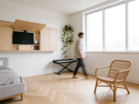 Bureau électrique pliable mural en bois, réglable en hauteur, gain de place, rangement domestique, petit appartement, OEM