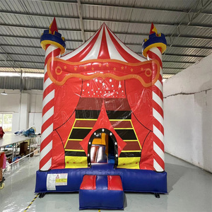 Castello gonfiabile all'aperto del circo del PVC con la <span class=keywords><strong>casa</strong></span> di rimbalzo di salto di divertimento dello scivolo per i bambini - Product Image 2