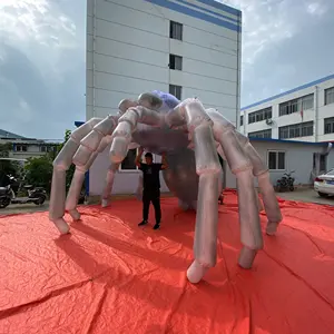 Inflatable Scorpion Giant Halloween Event Decoration Roof Top Black Inflatable Halloween Spider Scorpion