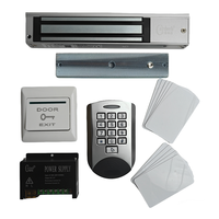 Cerradura Magnética Eléctrica IP68 de 280 KG, Lector de Tarjetas RFID/IC de Proximidad, Teclado Metálico Independiente, 2000 Usuarios, Control de Acceso a Puertas