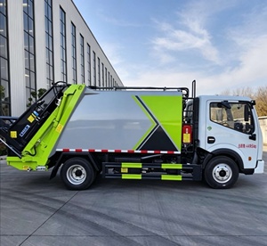 รถเก็บขยะอัดแบบใหม่ของ Dongfeng ราคาประหยัดสำหรับขาย - Product Image 6