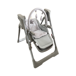 Silla Alta Eléctrica Profesional 2 en 1 Moderna para Bebé, Silla de Comer Ajustable y Plegable con Música para Uso en la Cocina - Product Image 5