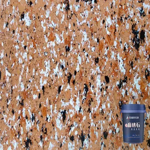 Pintura decorativa exterior de piedra natural Recubrimiento epoxi líquido acrílico Orgánico y respetuoso con el medio ambiente