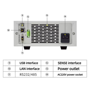 Fuente de Alimentación CC Estabilizada Programable y Ajustable Lineal de Baja Ondulación y Alta Precisión MAINS DSP3300 - Product Image 4