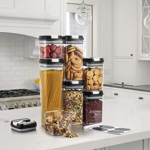 7 шт., герметичные контейнеры для хранения пищевых продуктов - Product Image 4