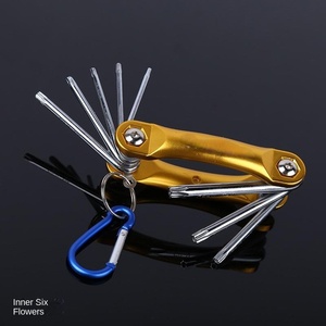 Jeu de douilles hexagonales pliantes Tournevis multifonctions Clé hexagonale Ensemble d'outils portables - Product Image 6