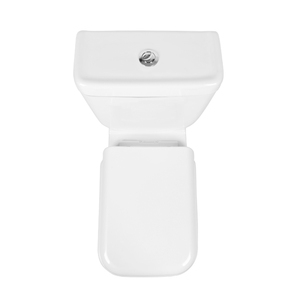 Inodoro de dos piezas de porcelana con diseño separado, de pie, de cerámica, para baño, con bidé, de la Fábrica de Artículos Sanitarios OUNASI Chaozhou - Product Image 6