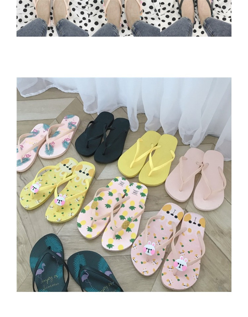 Custom Printed Girls Flip-Flops Slippers PE PVC EVA Flip Flops Women Wholesale